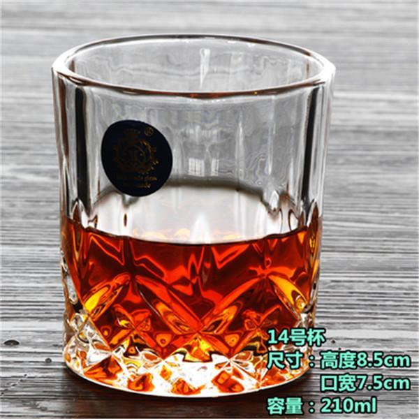 Carved Whiskey Glass